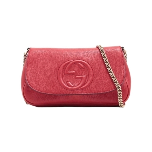 Authentic Gucci Soho Chain Shoulder Bag - Picture 1 of 11